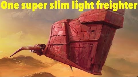 The YV-666 light freighter | it wasn’t necessarily good or bad I suppose #starwars