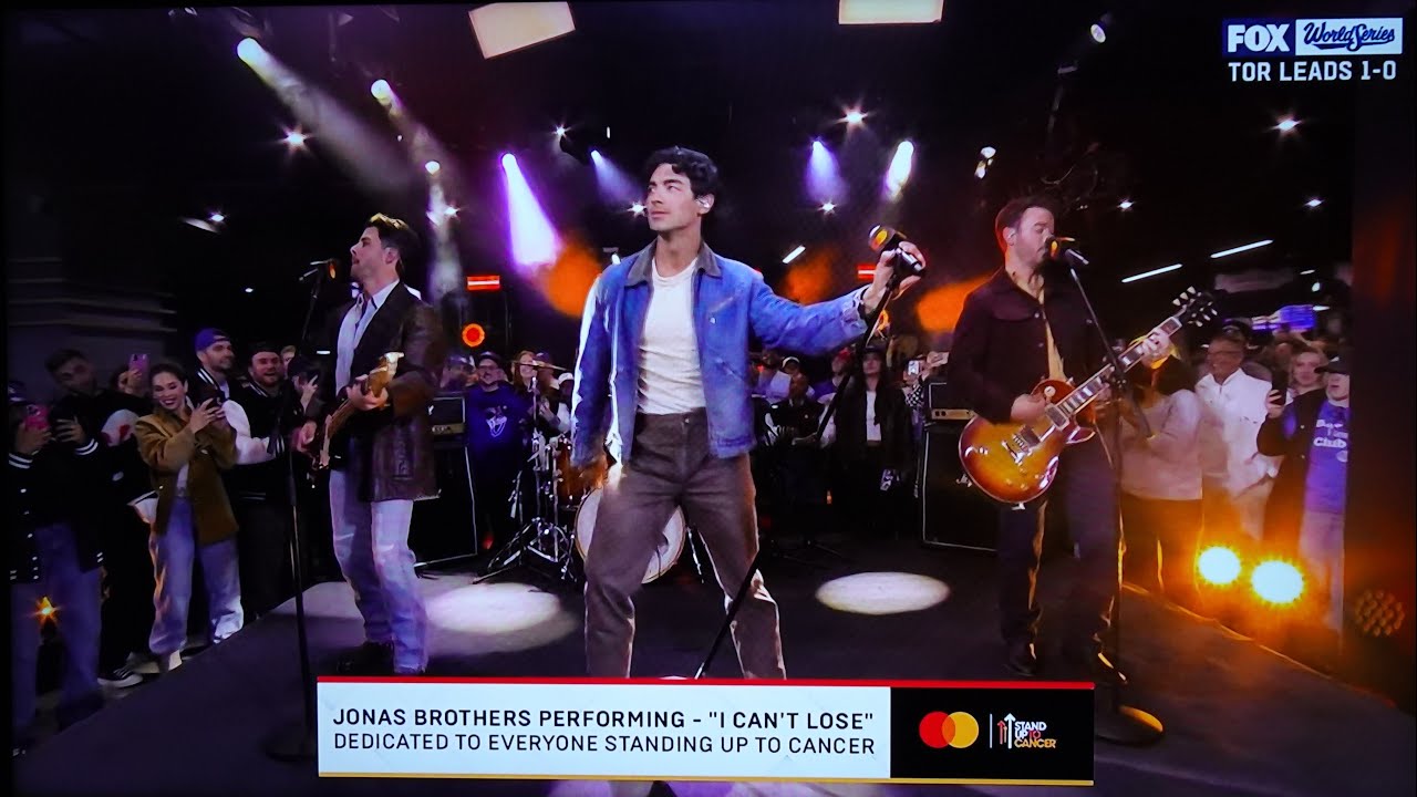 Jonas Brothers - I Can't Lose (MLB World Series 2025)