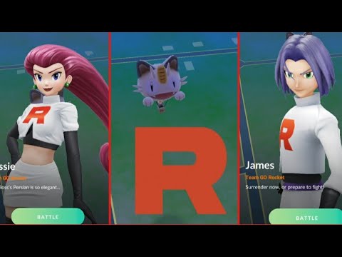 Video: Med Pok Mon Go Kan Du Nu Kæmpe Med Team Rockets Jessie Og James