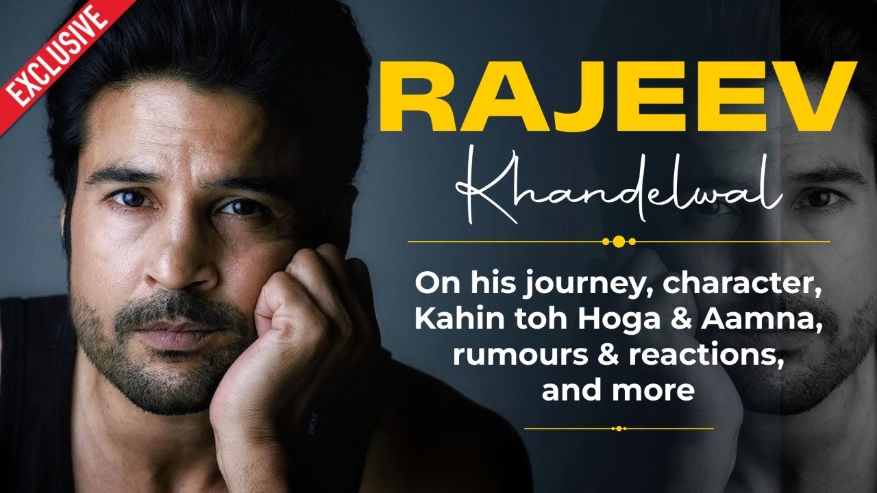 Rajeev Khandelwal on working with Aamna again, Journey, rumors, Miya Biwi aur Murder, and more