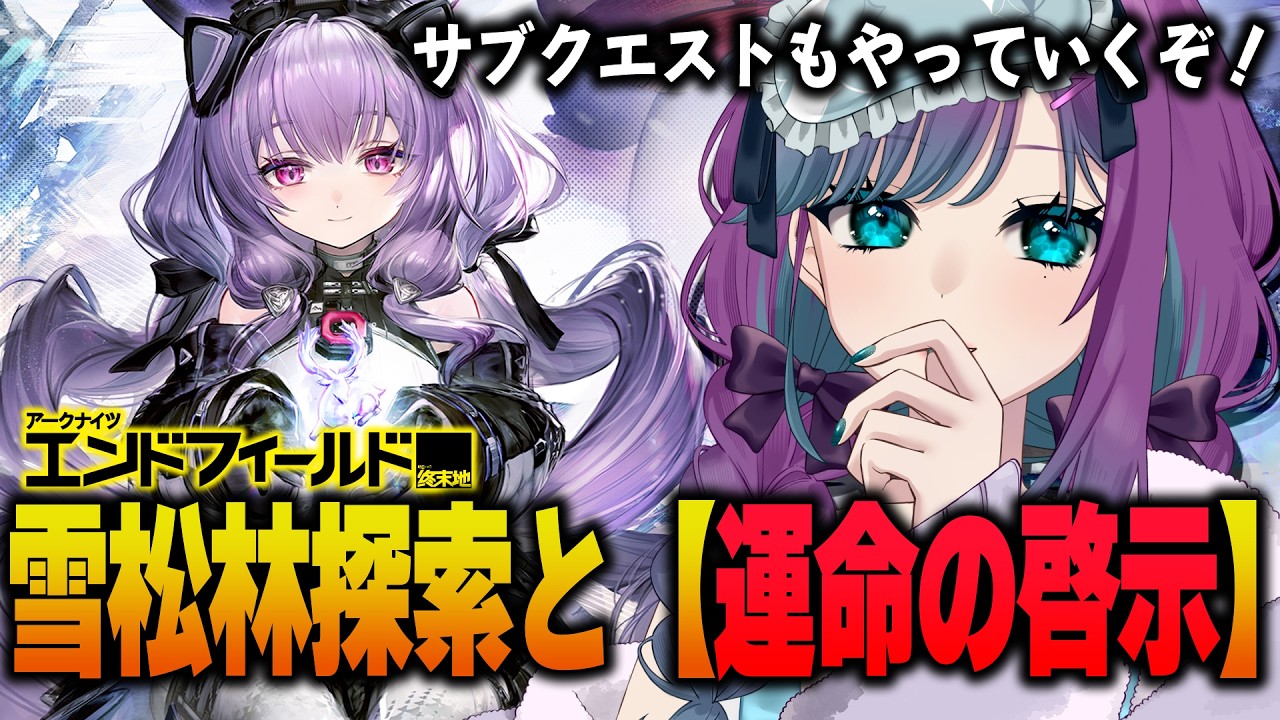【 アークナイツ:エンドフィールド 】サブクエスト『運命の啓示』やるぞ!【 Arknights: Endfield / 公認クリエイター 】#PR #エンドフィールド #ぶいきゃす