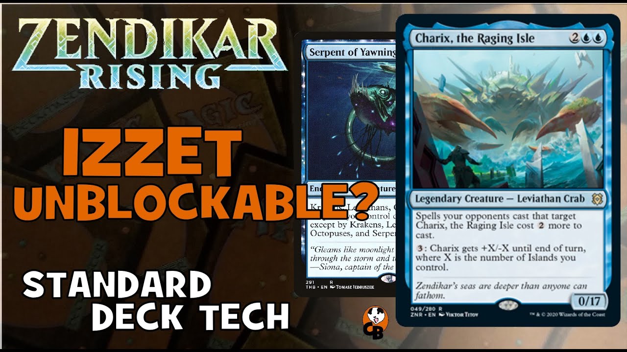 IZZET UNBLOCKABLE?  - ZENDIKAR RISING - STANDARD DECH TECH