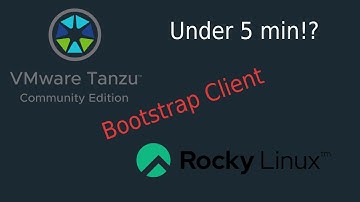 Configure A Tanzu Community Edition Bootstrap Client