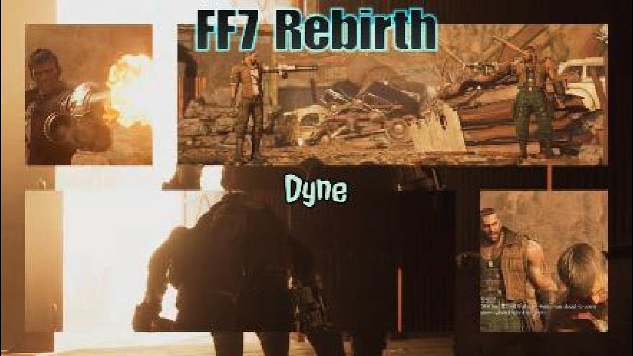 Ff7 Rebirth 🐦‍🔥 PS5 x Dyne Boss Fight + Cut Scene 