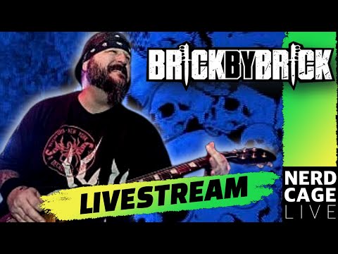 Mike Valente, Guitarist of #BrickByBrick Interview LIVESTREAM #NerdCageLIVE #NYHC #Metal