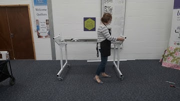 No 4 Little Foot Frame Setup