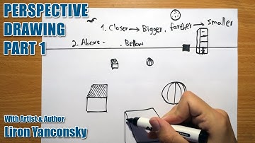 Perspective Drawing for Beginners: Basic Rules (Part 1)