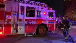(FDNY BOX 9237) Lefrak city Apartment Fire (Queens NY) (4K VIDEO)