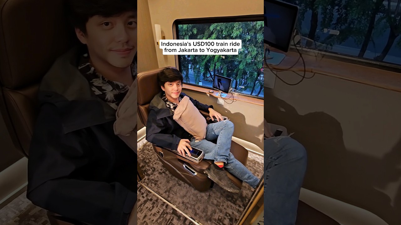 Experience the Bima Compartment Suite class train in Indonesia 