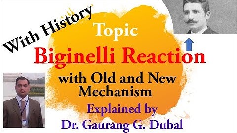 Biginelli reaction with Old and new mechanism | multicomponent reaction | MCR