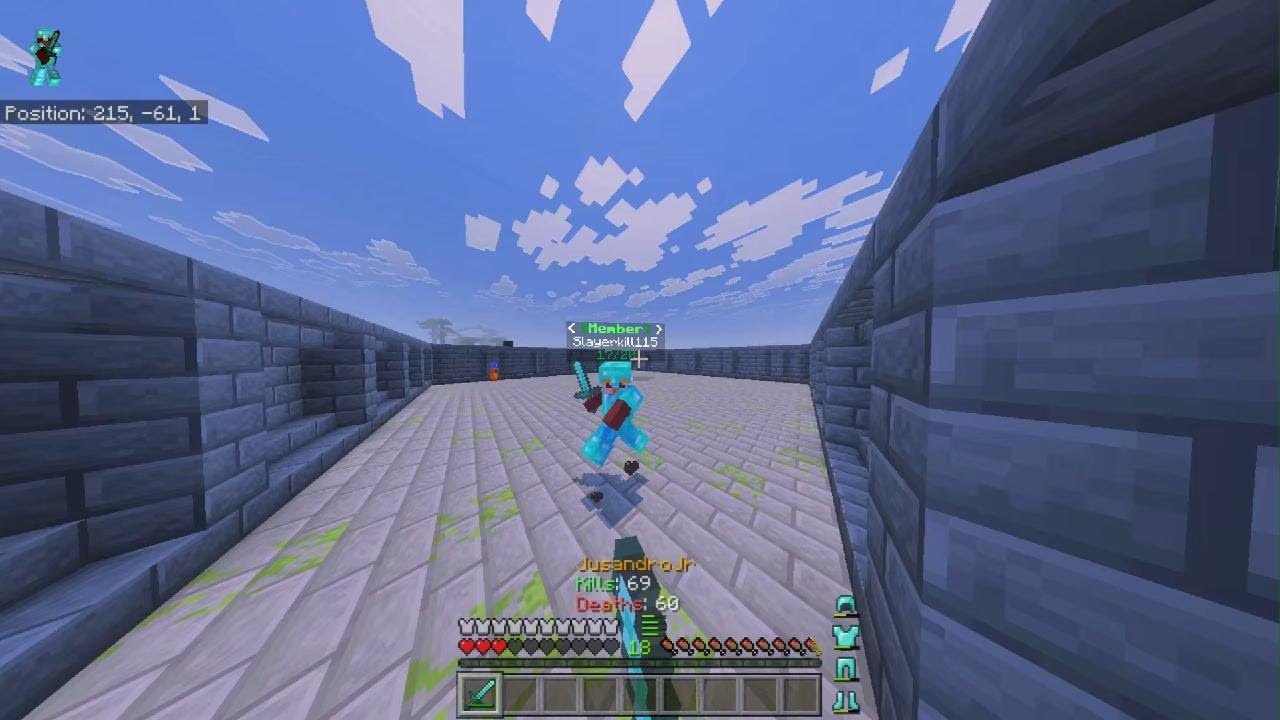 ich spiele gegen denn besten spieler ganz minecraft!