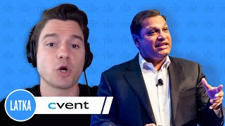 cvent CEO Reggie Aggarwal: $500m in bookings across 25k customers, Event Software, Private Equity
