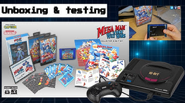 Mega Man The Wily Wars collectors edition unboxing