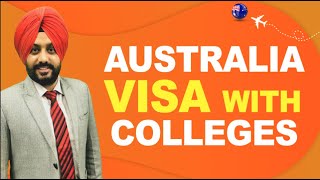 Australia Visa With Colleges Study Visa Updates Usa Canada Uk
