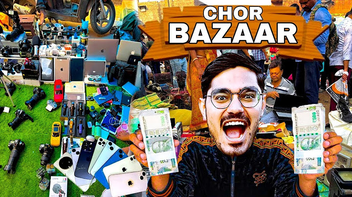 Chor Bazaar Shopping Challenge   सस्ते iPhone, DSLR Camera, Watches etc    Is It Real