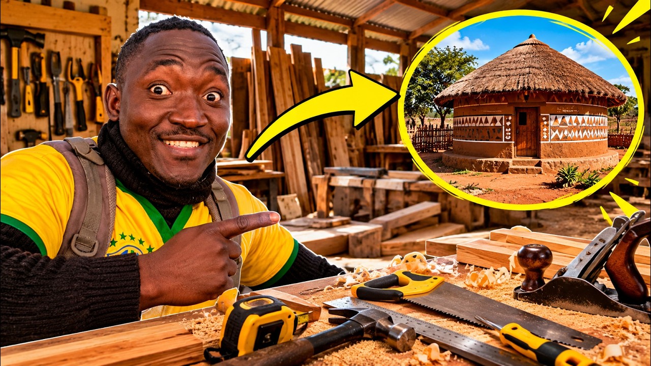 COMO SE TRABALHA NUMA CARPINTARIA EM MOÇAMBIQUE VEJA POR DENTRO! 🪚
