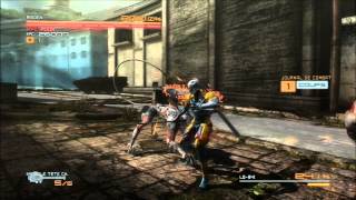 Metal Gear Rising  Gray Fox  and Fox blade gameplay