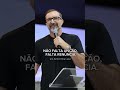 NÃO FALTA UNÇÃO, FALTA RENÚNCIA.