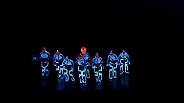 Amazing Tron Dance performed by Wrecking Crew Orchestra