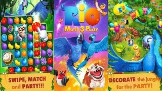 Gameplay Rio: Match 3 Party | Fun Disney Game for Kids screenshot 4