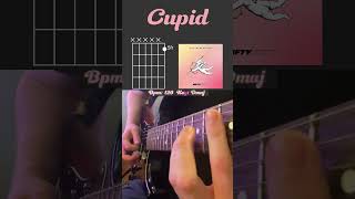 Cupid  Fifty Fifty  Guitar Cover with Chords  shorts