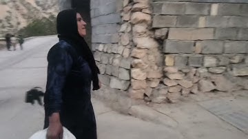Goats and go to the mountains and tourism in our village 