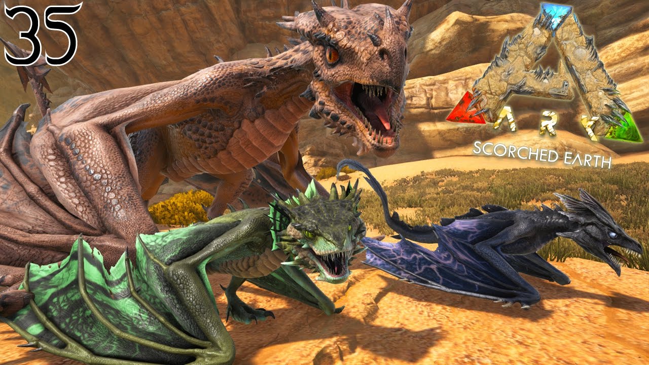 fright night J'AI ENFIN LES 3 WYVERNS ! | ARK: Scorched Earth ! #Ep35