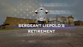 McLeod County Sheriff's Office Detective Sergeant Al Liepold Retires