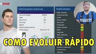 PES 2019 - Como Evoluir Rápido no RUMO AO ESTRELATO | ATUALIZADO