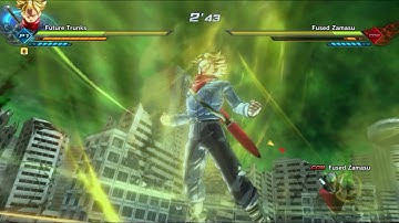 Dragon Ball Xenoverse 2 Battles - Future Trunks vs Fused Zamasu 1080p 60FPS