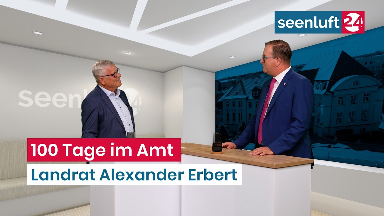 100 Tage im Amt: Landrat Alexander Erbert zieht erste Bilanz