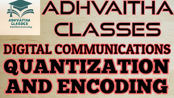 PCM Quantizing and Encoding #DigitalCommunications #ECEGATE,IES,#UGCNETElectronics