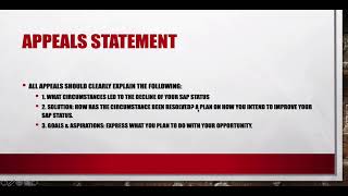 Submitting a Financial Aid Appeal - UTRGV