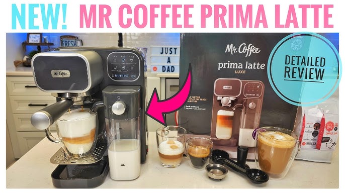 Mr. Coffee® 4-in-1 Single-Serve Latte™, Iced, and Hot Coffee Maker