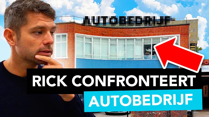 Rick zonder uitnodiging op bezoek bij autopoetser !!