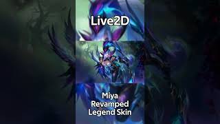 Live2D of Miya's Revamped Legend Skin