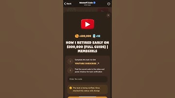 MemeFi YouTube video code today 21 October | MemeFi YouTube video secret code today | #crypto