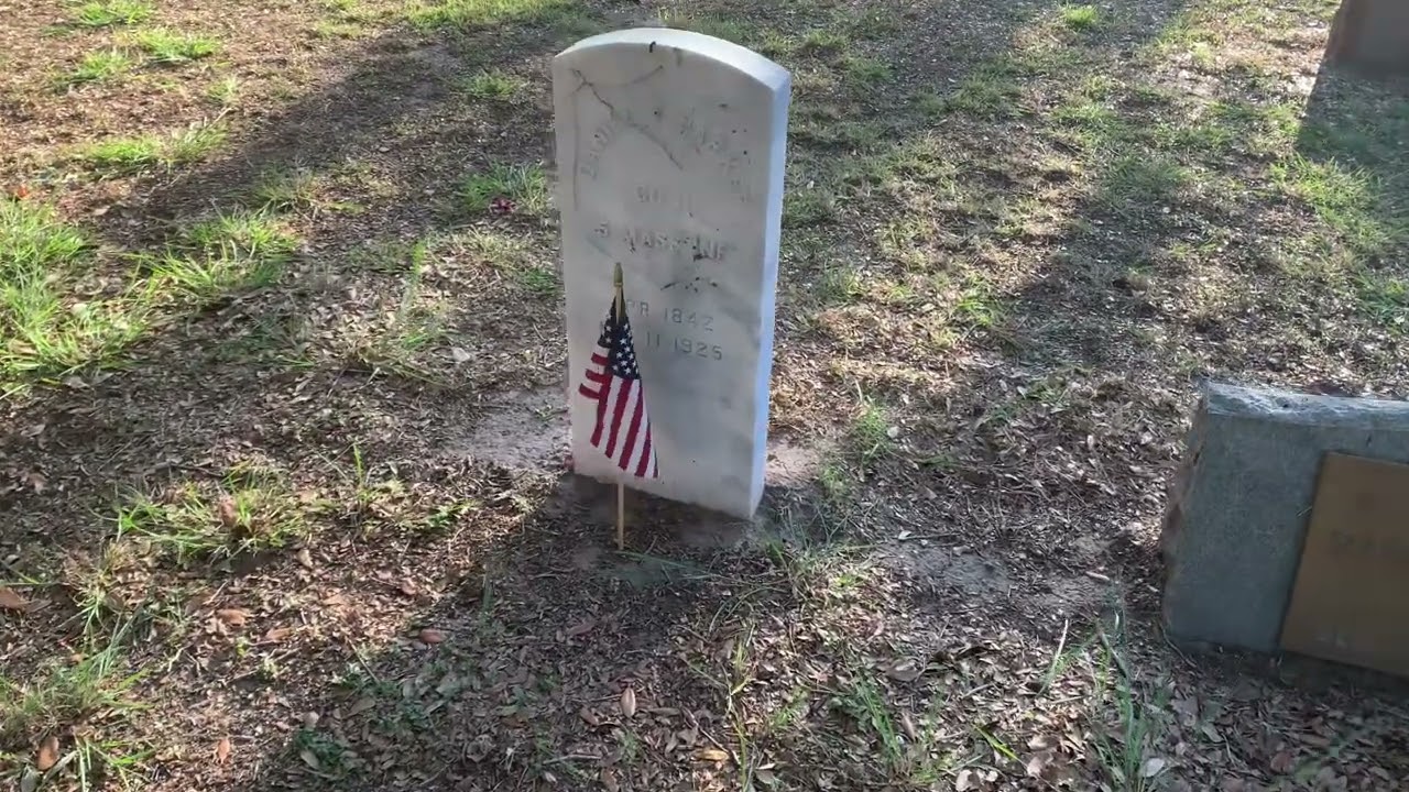 Civil War Veteran: Daniel T. Parker at Weslaco Cemetery :Weslaco Texas