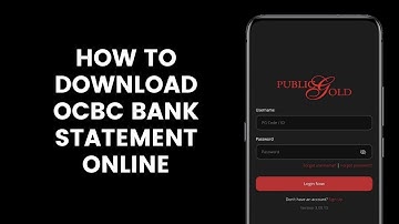 How to Download OCBC Bank Statement Online on the OCBC Malaysia Mobile Banking App