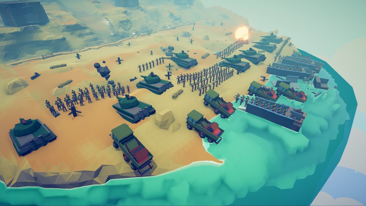 CAN 200x USA SOLDIE CAPTURE ENEMY BASE? - Totally Accurate Battle ...