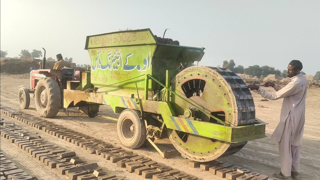 Bricks Making Machine | 50000 Capacity Bricks per Day | Mobile Bricks ...
