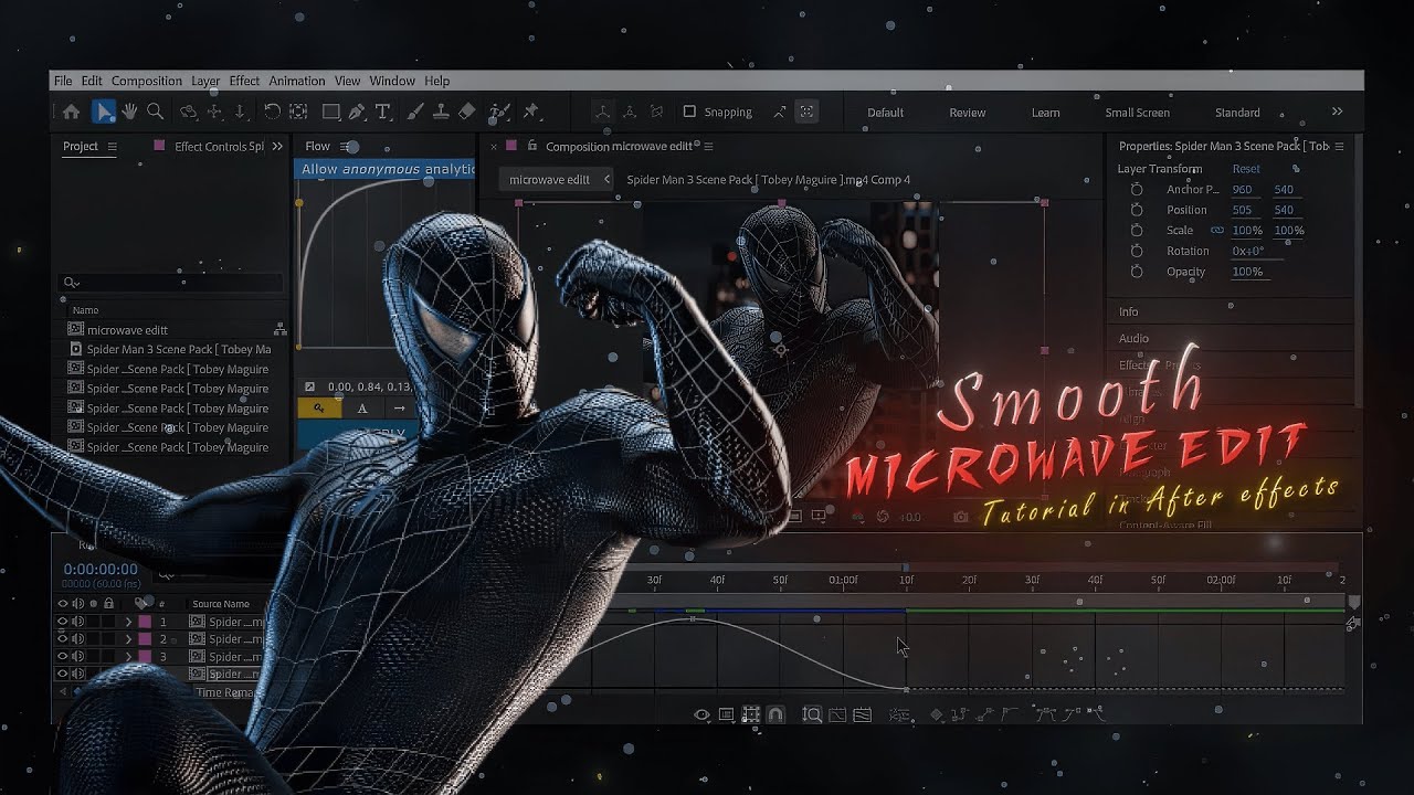 Smooth Microwave Edit Tutorial | After Effects Tutorial