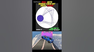 PEW PEW BALL Bounce Until Crash! #simulation #satisfying