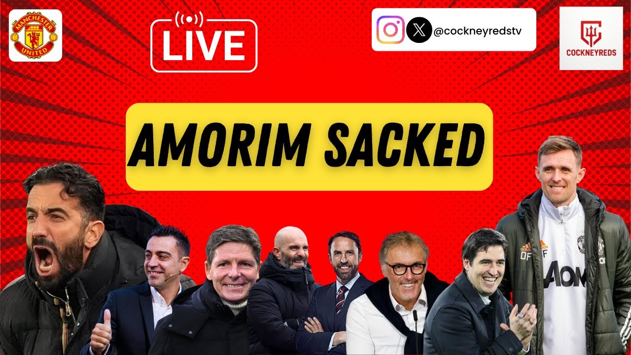 Amorim Sacked After Scathing Attack | Cockney Reds Live Reaction