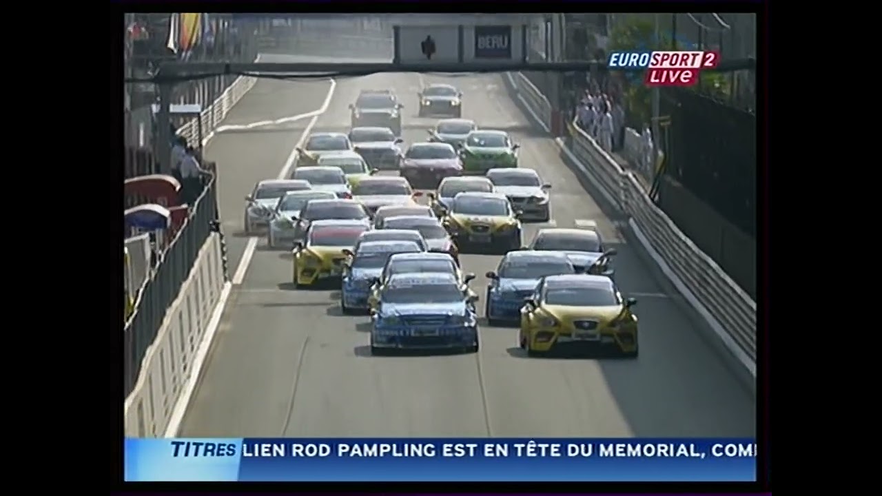 2007 World Touring Car Championship Round 4: Pau - Race 1 (03.06.2007) [French Commentary]