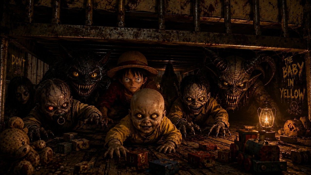 The Baby IN Yellow horror gameplay #horrorgaming #games
