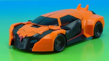 TRANSFORMERS AUTOBOT DRIFT DELUXE CLASS VIDEO TOY REVIEW ROBOTS IN DISGUISE CARTOON