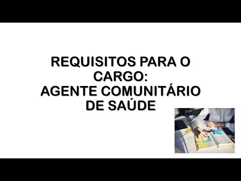 Vídeo: Quais são as qualificações necessárias para ser um visitante de saúde?