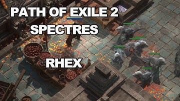 Path of Exile 2 Spectres 0.2.0 Rhex - melee