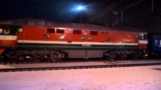ТЭП70-0465 с поездом Коммунары-Брест